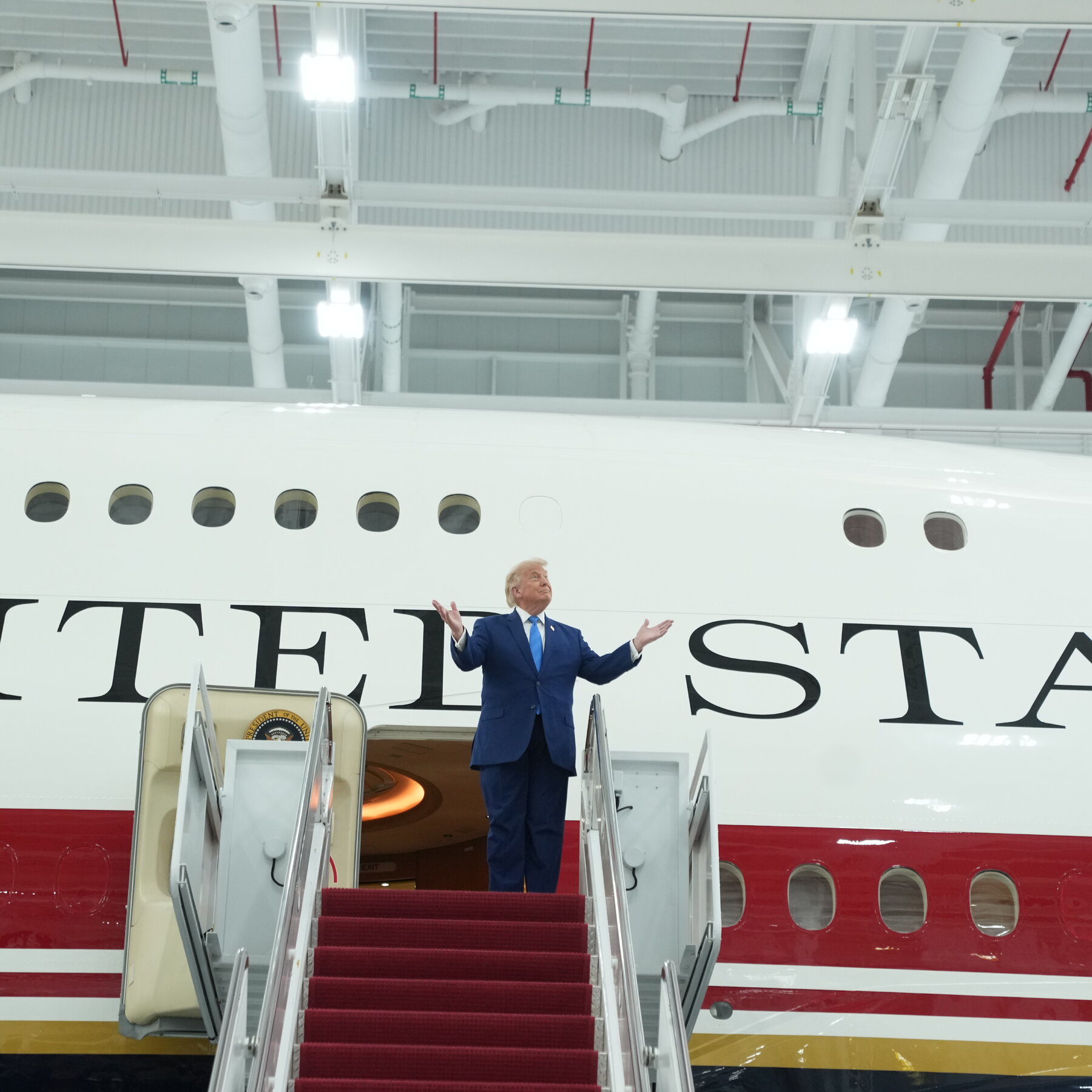 Katar'ın Hediyesi: Yeni Air Force One Olarak Adlandırılan Boeing 747 İlk Başkanlık Uçuşuna Hazırlanıyor